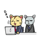 社会人なハムスター（個別スタンプ：19）