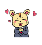 社会人なハムスター（個別スタンプ：34）