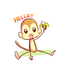 Bibo the Monkey（個別スタンプ：1）
