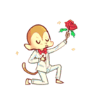 Bibo the Monkey（個別スタンプ：34）