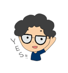 momoge the boy daily 1（個別スタンプ：8）