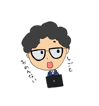 momoge the boy daily 1（個別スタンプ：36）