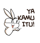 Bunbu the Bunny: Daily Life 01 - ID Ver（個別スタンプ：2）
