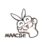 Bunbu the Bunny: Daily Life 01 - ID Ver（個別スタンプ：8）