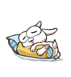 Bunbu the Bunny: Daily Life 01 - ID Ver（個別スタンプ：12）