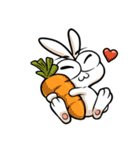 Bunbu the Bunny: Daily Life 01 - ID Ver（個別スタンプ：22）