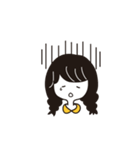 Small Eyes Girl（個別スタンプ：4）