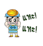 My name is Sayaka. I love basketball ！！（個別スタンプ：7）