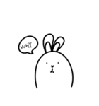 Ugly rabbit life（個別スタンプ：23）