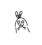 Ugly rabbit life（個別スタンプ：25）