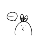 Ugly rabbit life（個別スタンプ：35）