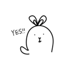 Ugly rabbit life（個別スタンプ：36）