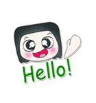 Hello！ My name is BubBub.^^（個別スタンプ：1）