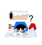 Scholar＆Toilet paper.（個別スタンプ：9）