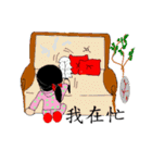 Scholar＆Qiuchan.（個別スタンプ：8）