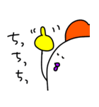 くちばしが青いとり（個別スタンプ：8）