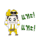 Hello！ My name is Tanaka. I love monkey（個別スタンプ：7）