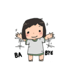 me with cat（個別スタンプ：5）