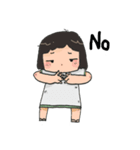 me with cat（個別スタンプ：9）