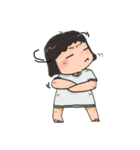 me with cat（個別スタンプ：11）