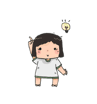 me with cat（個別スタンプ：12）