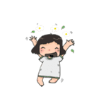 me with cat（個別スタンプ：15）