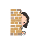 me with cat（個別スタンプ：20）