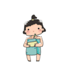 me with cat（個別スタンプ：21）