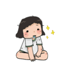 me with cat（個別スタンプ：40）