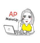 AP Apple ＆ Bank（個別スタンプ：7）