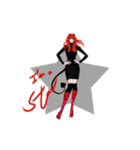 REA (Red devil girl) ver.2（個別スタンプ：15）