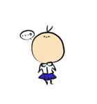 女子高生のかたまり（個別スタンプ：6）