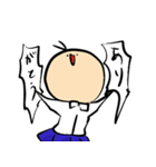 女子高生のかたまり（個別スタンプ：23）