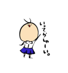 女子高生のかたまり（個別スタンプ：35）