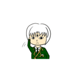 Erlang in military uniform（個別スタンプ：14）