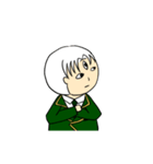 Erlang in military uniform（個別スタンプ：16）