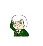 Erlang in military uniform（個別スタンプ：20）