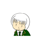 Erlang in military uniform（個別スタンプ：24）