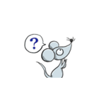 卑屈でボッチなねずみ（個別スタンプ：15）