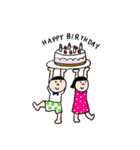 ゆるいイラスト好きのためのスタンプ（個別スタンプ：35）