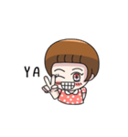 We love "little sweet tangyaun"（個別スタンプ：4）