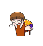 We love "little sweet tangyaun"（個別スタンプ：7）