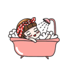 We love "little sweet tangyaun"（個別スタンプ：9）
