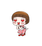 We love "little sweet tangyaun"（個別スタンプ：12）