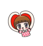 We love "little sweet tangyaun"（個別スタンプ：28）