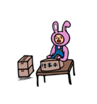 キモカワウサギ（個別スタンプ：15）