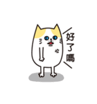 Egg cat man（個別スタンプ：5）