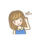 The ordinary girl（個別スタンプ：1）