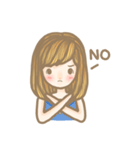 The ordinary girl（個別スタンプ：4）