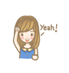 The ordinary girl（個別スタンプ：6）